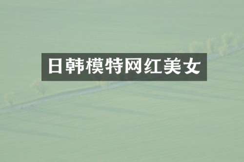 日韩模特网红