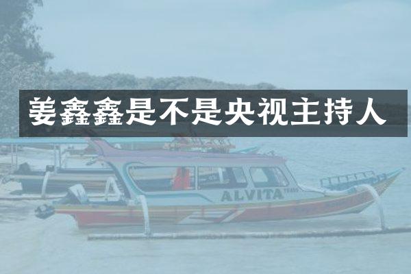 姜鑫鑫是不是央视主持人