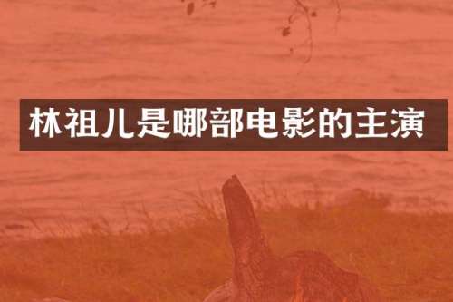 林祖儿是哪部电影的主演