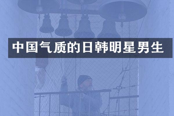 中国气质的日韩明星男生