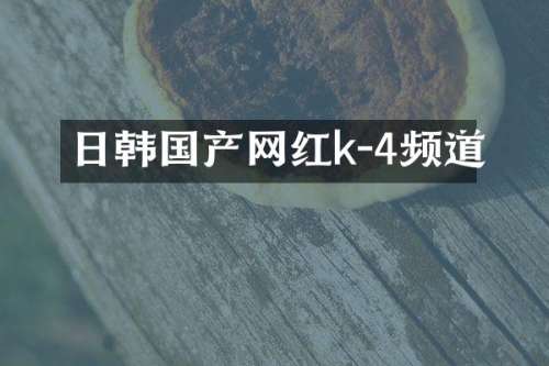 日韩国产网红k-4频道