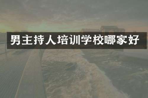 男主持人培训学校哪家好