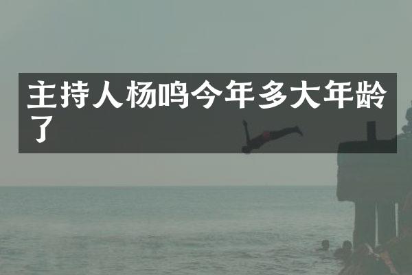 主持人杨鸣今年多大年龄了