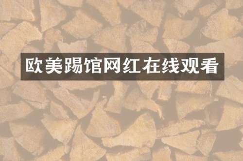 欧美踢馆网红在线观看