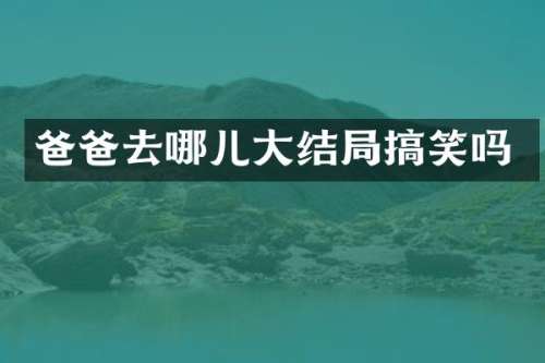 爸爸去哪儿大结局搞笑吗