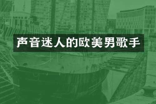 声音迷人的欧美男歌手