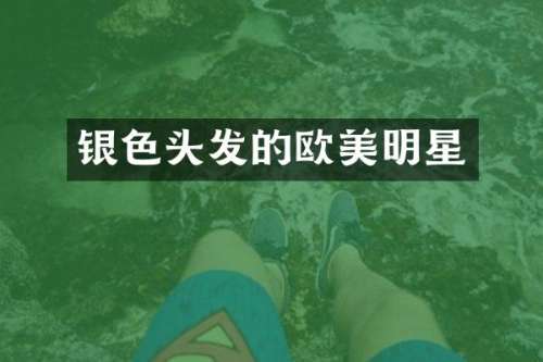 银色头发的欧美明星