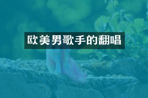 欧美男歌手的翻唱