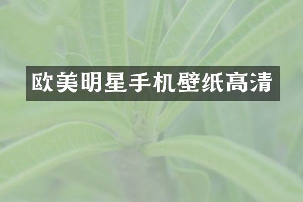 欧美明星手机壁纸高清
