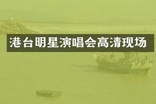 港台明星演唱会高清现场
