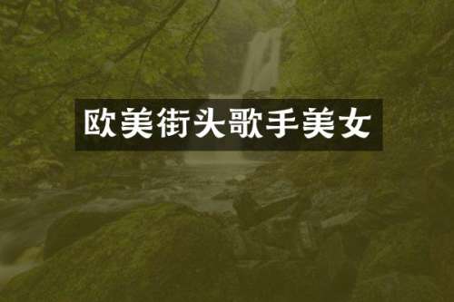 欧美街头歌手