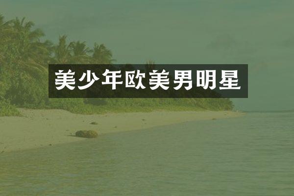 美少年欧美男明星