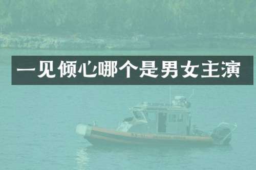 一见倾心哪个是男女主演