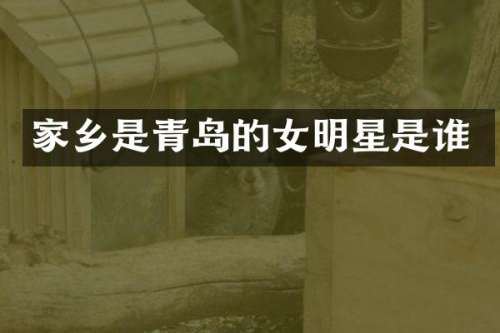 家乡是青岛的女明星是谁