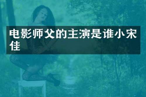 电影师父的主演是谁小宋佳