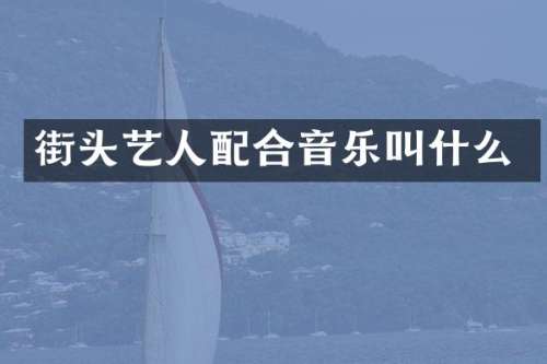 街头艺人配合音乐叫什么
