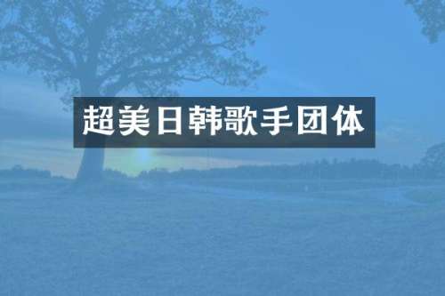 超美日韩歌手团体