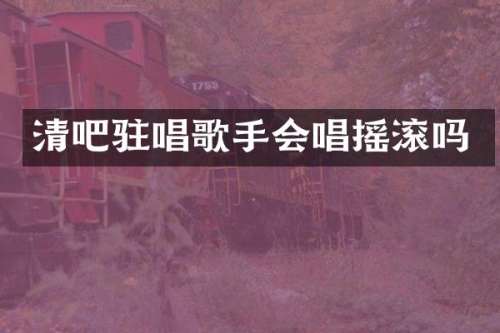 清吧驻唱歌手会唱摇滚吗