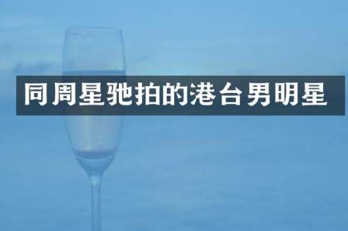 同周星驰拍的港台男明星
