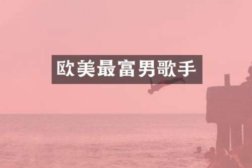 欧美最富男歌手