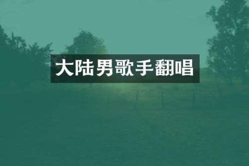 大陆男歌手翻唱