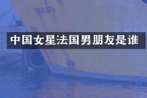 中国女星法国男朋友是谁