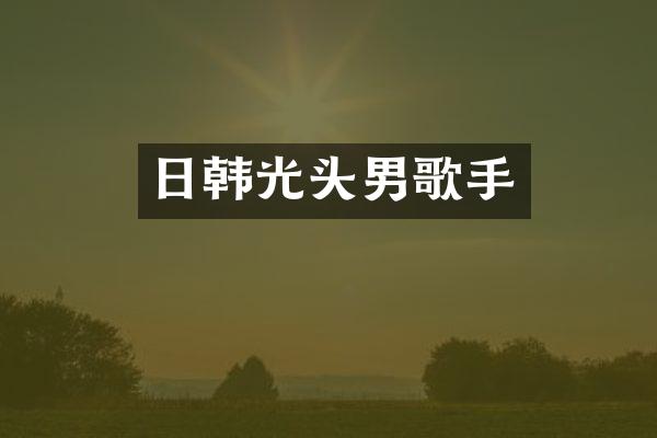 日韩光头男歌手