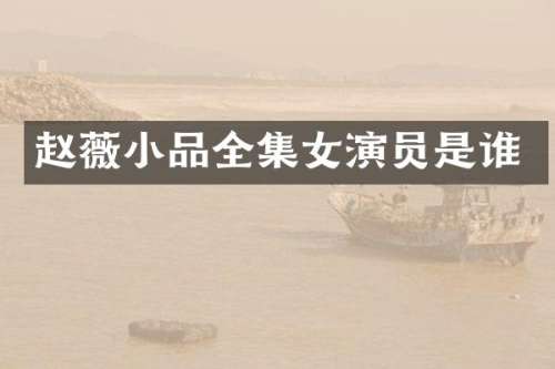 赵薇小品全集女演员是谁