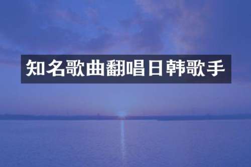 知名歌曲翻唱日韩歌手