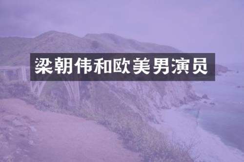 梁朝伟和欧美男演员