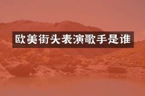 欧美街头表演歌手是谁
