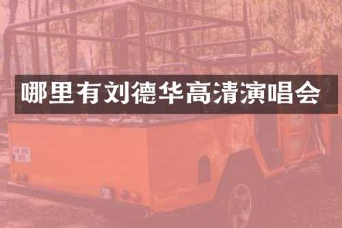 哪里有刘德华高清演唱会