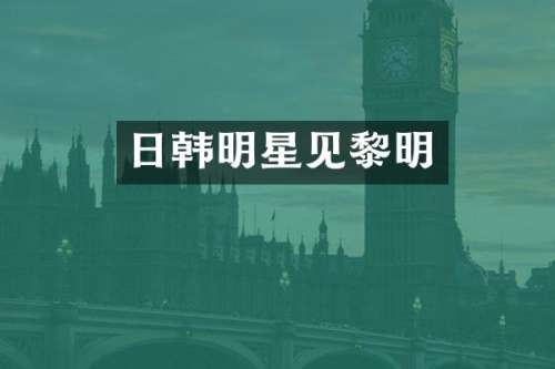 日韩明星见黎明