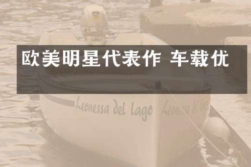 欧美明星代表作 车载优盘