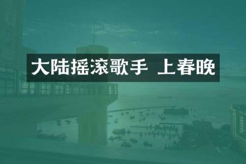 大陆摇滚歌手 上