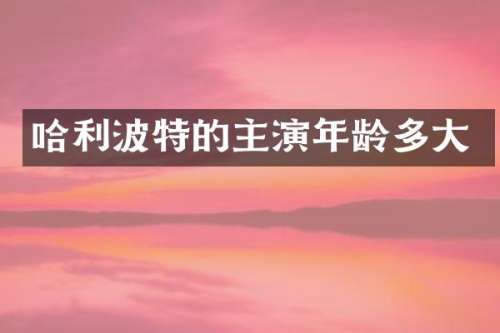 哈利波特的主演年龄多大
