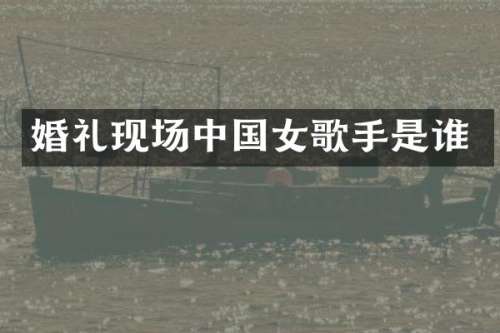 婚礼现场中国女歌手是谁