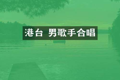 港台 男歌手合唱