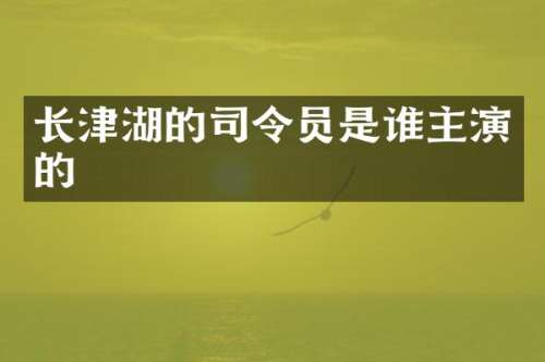 长津湖的司令员是谁主演的