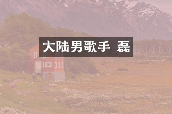 大陆男歌手 磊