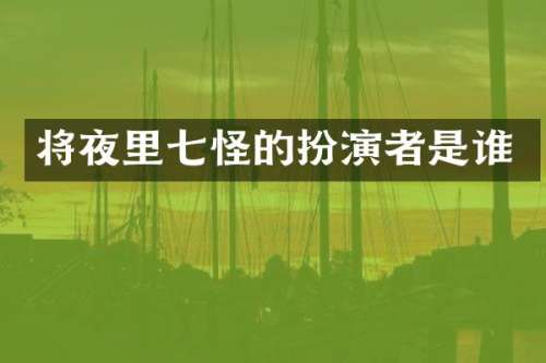 将夜里七怪的扮演者是谁