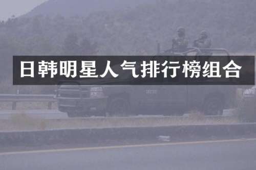 日韩明星人气排行榜组合