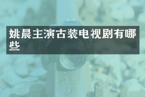 姚晨主演古装电视剧有哪些
