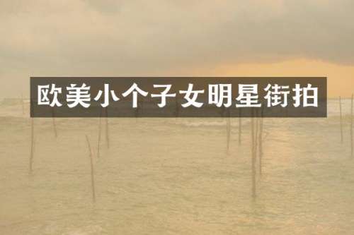欧美小个子女明星街拍