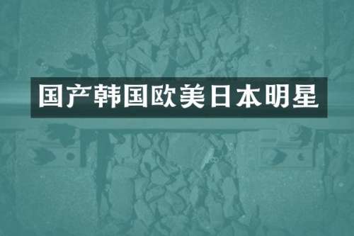 国产韩国欧美日本明星