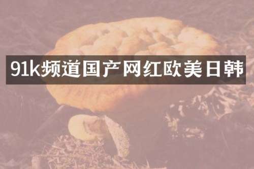 91k频道国产网红欧美日韩