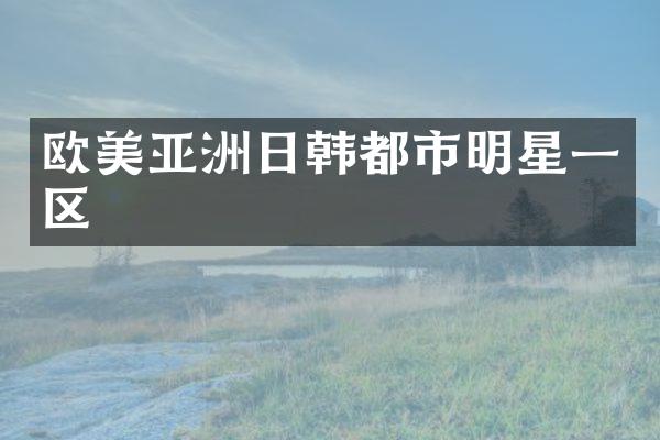 欧美亚洲日韩都市明星一区