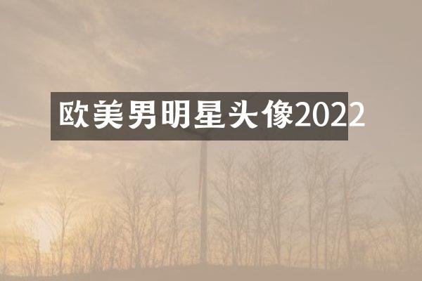 欧美男明星头像2022
