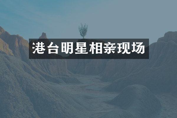 港台明星相亲现场