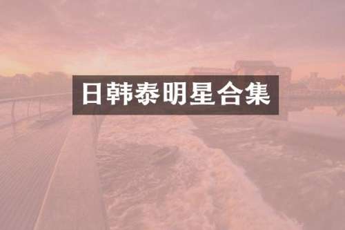 日韩泰明星